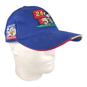 NWT Peanuts Snoopy Jeff Gordon 24 Nascar 50th anniversary hat 2000